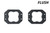 Diode Dynamics SS3 Bezel Flush Mount (Pair)