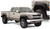 Bushwacker 07-07 Chevy Silverado 1500 Classic Fleetside Extend-A-Fender Style Flares 4pc - Black 40945-02