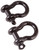Rugged Ridge Black 1in D-Shackles