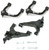 Front Upper and Lower Control Arms for 2-4 Inch Lift Freedom Offroad Front Upper and Lower Control Arms for 2-4 Inch Lift Freedom Offroad