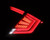 AlphaRex 16-21 Honda Civic Hatchback / Type-R FK8 Nova-Series LED Tail Lights - Clear Smoke