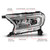 ANZO 19-23 Ford Ranger (Factory Halogen Models) Full LED Proj Headlights DRL/SeqSig Chrome - Pair