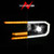 ANZO 19-23 Ford Ranger (Factory Halogen Model) Full LED Proj Headlights Init/DRL/SeqSig Black - Pair