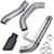 Banks Power 19-23 Dodge RAM Monster Exhaust 5.0in Single 6.7L MCSB DRW w/ SideKick Black Tip