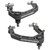 Camburg 2024+ Ford Ranger Raptor KINETIK Series Billet X-Joint XL Upper Control Arms - Gray