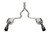 Corsa 2024+ Ford Mustang GT 5.0L V8 Xtreme 4.5 Cat-Back Duel Rear w/ 4.5 In Carbon Fiber Tips