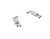 MBRP 18-24 Ford Mustang GT 3in. Aluminized Steel Race to Street Conversion Kit
