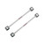 Rear Extended Zinc-Nickel Sway Bar End Links for 3.5-6 Inch Lift 97-06 Jeep Wrangler Freedom Off-Road
