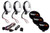 Rugged Ridge 6in Halogen Light Kit Black Steel Housings