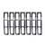 Rugged Ridge Grille Inserts Chrome 97-06 Jeep Wrangler
