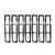 Rugged Ridge Grille Inserts Chrome 97-06 Jeep Wrangler