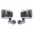 Rugged Ridge 07-18 Jeep Wrangler JK Chrome Door Mirror Kit