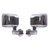 Rugged Ridge 07-18 Jeep Wrangler JK Chrome Door Mirror Kit