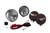 Rugged Ridge 6-In Round HID Off-road Fog Light Kit SS Housing 15206.51