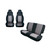 Rugged Ridge Seat Cover Kit Black/Gray 03-06 Jeep Wrangler TJ