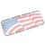 Rugged Ridge Grille Insert American Flag 07-18 Jeep Wrangler