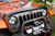 Rugged Ridge Wraparound Bug Deflector Smoke 07-18 Jeep Wrangler