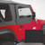 Rugged Ridge Upper Soft Door Kit Black Diamond 97-06 Jeep Wrangler