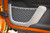 Rugged Ridge 11-18 Jeep Wrangler JK Brush Silver Front Door Net Trim