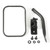 Rugged Ridge 97-18 Jeep Wrangler Textured Black Rectangluar Quick Release Mirror