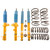 Bilstein 2000 Ford Focus LX Front and Rear Suspension Kit
