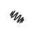 Bilstein B3 01-06 BMW 325Ci Series Replacement Rear Coil Spring; Sport Suspension Only