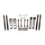 Skyjacker 03-06 Jeep TJ 4in D-Rate Long Travel Kit w/ OE FR/RR Lower Flex Links/Black Max Shocks