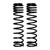 Skyjacker Long Travel 2in Front Coil Spring Set 07-18 Jeep Wrangler JK 2 Door 4WD