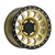 Method MR315 17x8.5 0mm Offset 6x120 67mm CB Gold/Black Street Loc Wheel