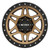 Method MR312 17x8.5 0mm Offset 8x6.5 130.81mm CB Method Bronze/Black Street Loc Wheel