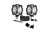 KC HiLiTES 07-18 Jeep JK A-Pillar Mount Light Kit w/6in. Gravity LED Pro6 Spot Beam 20w Lights