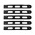DV8 Offroad 2007-2018 Jeep JK Black Slot Style Door Handle Inserts - Set Of 5