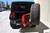 DV8 Offroad 07-18 Jeep Wrangler RS-2 Single Action Rear Bumper & Tire Carrier w/ Bearing