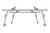 Thule TracRac SR Sliding Overhead Truck Rack - Full Size (RACK ONLY/Req. SR Base Rails) - Silver