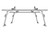 Thule TracRac SR Sliding Overhead Truck Rack - Full Size (RACK ONLY/Req. SR Base Rails) - Silver