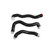 Mishimoto 08-10 Ford 6.4L Powerstroke Coolant Hose Kit (Black)
