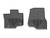 WeatherTech 2015+ Ford F-150 Front Rubber Mats - Black