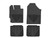WeatherTech 12+ Toyota Yaris Front and Rear Rubber Mats - Black