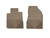 WeatherTech 07+ GMC Acadia Front Rubber Mats - Tan