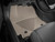 WeatherTech 14+ Toyota Corolla Front Rubber Mats - Tan