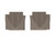 WeatherTech 14+ Chevrolet Impala Rear Rubber Mats - Tan