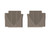 WeatherTech 14+ Chevrolet Impala Rear Rubber Mats - Tan