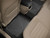 WeatherTech 13+ Ford Fusion Rear Rubber Mats - Black