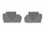 WeatherTech 14+ Chevrolet Silverado Rear Rubber Mats - Grey