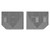 WeatherTech 07-10 Chevrolet Suburban Rear Rubber Mats - Grey