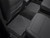 WeatherTech 09+ Ford Flex Rear Rubber Mats - Black W231