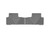 WeatherTech 07+ Honda CR-V Rear Rubber Mats - Grey