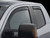 WeatherTech 07+ Toyota Tundra Double Cab Front and Rear Side Window Deflectors - Dark Smoke