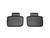 WeatherTech 11+ Dodge Charger Rear FloorLiner - Black