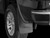 WeatherTech 14+ GMC Sierra/Sierra Denali No Drill Mudflaps - Black